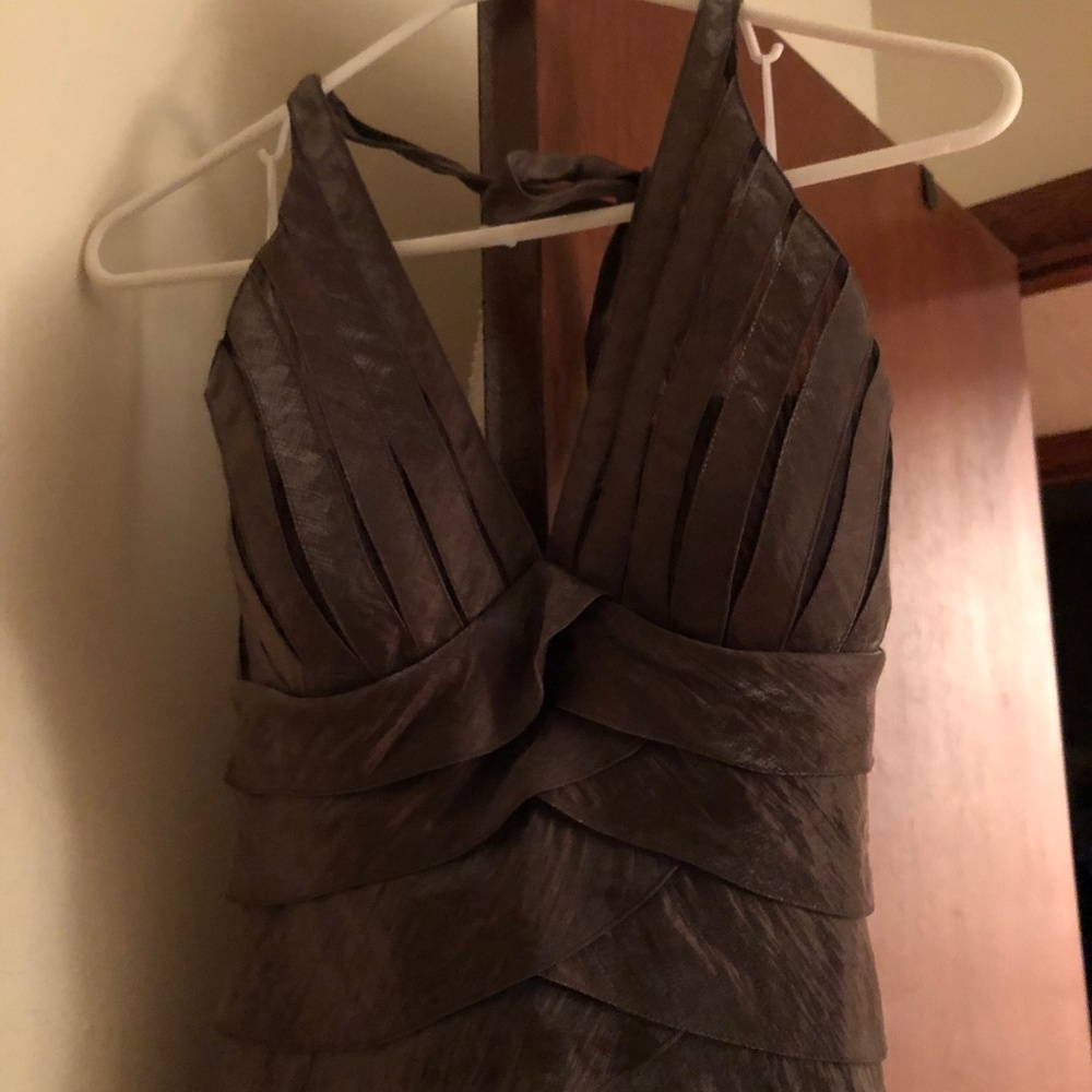 Cache Metallic Cocktail Dress - Picture 4 of 4